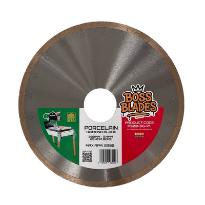BOSS Blades™ P300-SG-P1 Fine-Cut Porcelain Diamond Blade